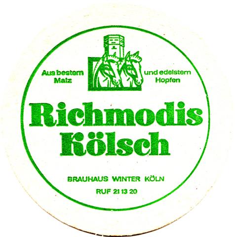 köln k-nw richmodis rund 2a (215-u brauhaus winter-grün)